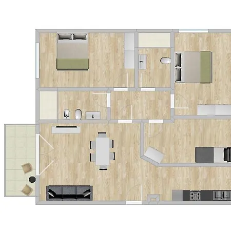Appartement Casa Al Di Tss' - Ampio Giardino Fronte Al - Perfetto Per Famiglie E Gruppi A Calceranica Al *